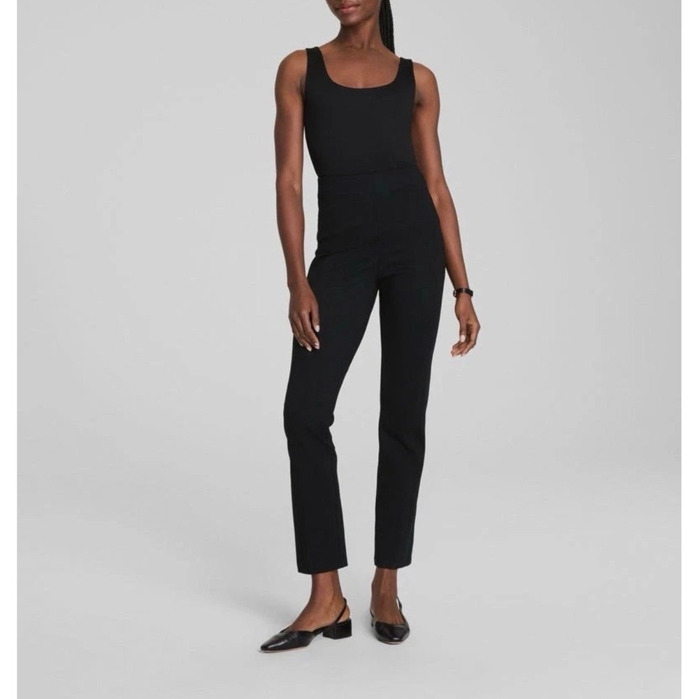 SPANX Black Straight Leg Pants